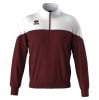 Errea Womens Buddy Tracksuit Jacket Maroon-White