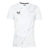 Castore SS Training Printed Tee 22 White-Arctic Ice