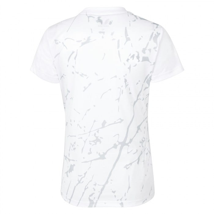 Castore Womens SS Women's Training Printed Tee 22 White-Arctic Ice