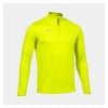 Joma Running Night 1/4 Zip Sweatshirt Fluo Yellow