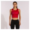 Joma Womens Elite IX Crop Running Top (W) Red