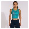 Joma Womens Elite IX Crop Running Top (W) Turquoise