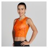 Joma Womens Elite IX Crop Running Top (W) Orange