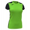 Joma Womens Record II Running Tee (W) Fluo Green-Black