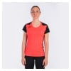 Joma Womens Record II Running Tee (W) Fluo Coral-Black