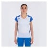 Joma Womens Record II Running Tee (W) White-Royal