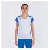 Joma Womens Record II Running Tee (W) White-Royal