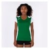 Joma Womens Record II Running Tee (W) Green-White