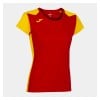 Joma Womens Record II Running Tee (W) Red-Yellow