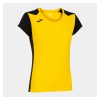 Joma Womens Record II Running Tee (W) Yellow-Black