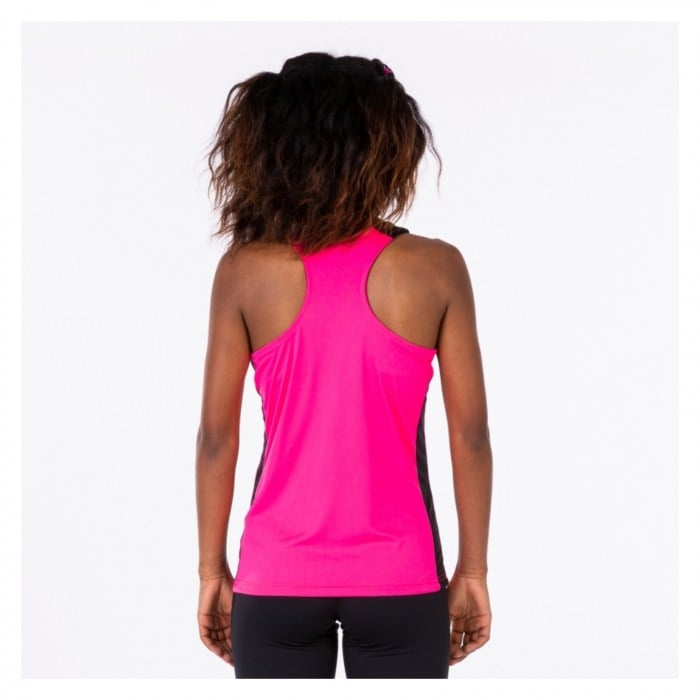 Joma Womens Record II Running Tank (W) Fluo Pink-Black