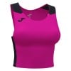 Joma Womens Record II Running Crop Top (W) Fluo Pink-Black