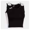 Joma Womens Record II Running Crop Top (W) Black-White