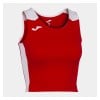 Joma Womens Record II Running Crop Top (W) Red-White