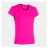 Joma Womens Record II Short Sleeve Running Tee (W) Fluo Pink