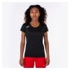 Joma Womens Record II Short Sleeve Running Tee (W) Black