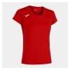 Joma Womens Record II Short Sleeve Running Tee (W) Red