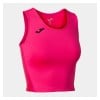 Joma Womens Winner Running Crop Top (W) Fluo Pink