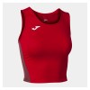 Joma Womens Winner Running Crop Top (W) Red