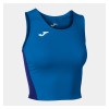 Joma Womens Winner Running Crop Top (W) Royal