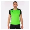 Joma Record II Running T-Shirt Fluo Green-Black