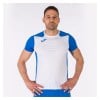 Joma Record II Running T-Shirt White-Royal