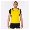 Joma Record II Running T-Shirt Yellow-Black
