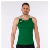 Joma Record II Running Vest Green-White