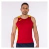 Joma Record II Running Vest Red-Yellow