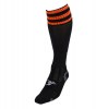 Precision Triple Hooped Pro Socks Black-Tangerine