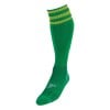 Precision Triple Hooped Pro Socks Green-Gold