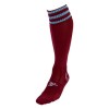 Precision Triple Hooped Pro Socks Maroon-Sky