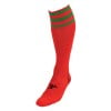 Precision Triple Hooped Pro Socks Red-Green