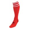 Precision Triple Hooped Pro Socks Red-White