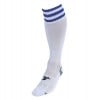 Precision Triple Hooped Pro Socks White-Royal
