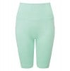 Womens Ribbed Seamless '3D Fit' Cycle Shorts Peppermint Melange