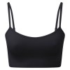 Womens Recycled seamless 3D fit multi-sport flex bra Black