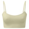 Womens Recycled seamless 3D fit multi-sport flex bra Sage Green Melange