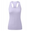 Womens Recycled seamless 3D fit multi-sport flex vest Lilac Melange