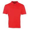 Coolchecker pique polo Strawberry Red