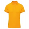Womens Coolchecker pique polo (W) Sunflower