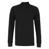 Classic Fit Long Sleeved Polo Black