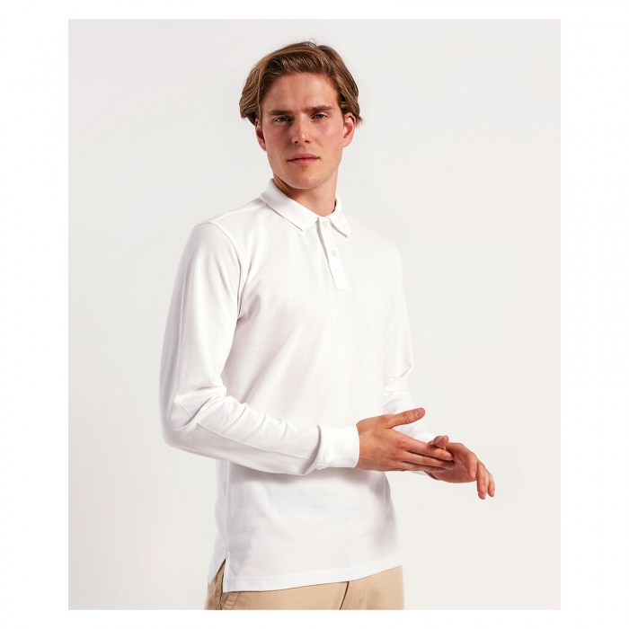 Classic Fit Long Sleeved Polo