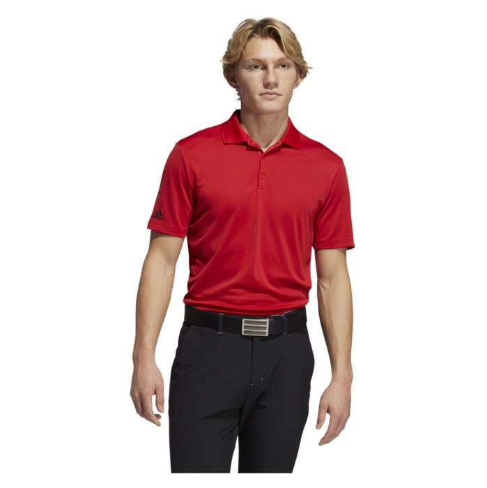 adidas Performance Polo Collegiate Red