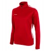 Stanno Womens First 1/4 Zip Top Ladies Red-White