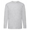 Valueweight Long Sleeve Tee Heather Grey