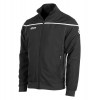 Reece Varsity Woven Jacket Black-White