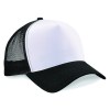 Snapback Trucker Cap Black-White