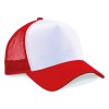 Snapback Trucker Cap Classic Red-White