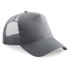 Snapback Trucker Cap Graphite Grey-Graphite Grey
